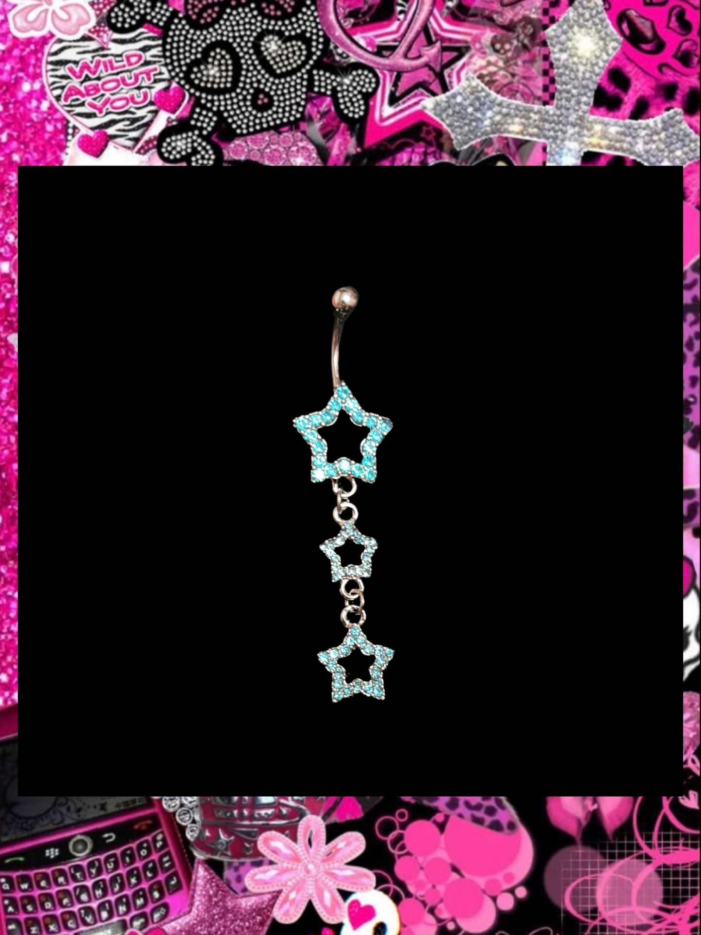 STAR GIRL BELLY RING