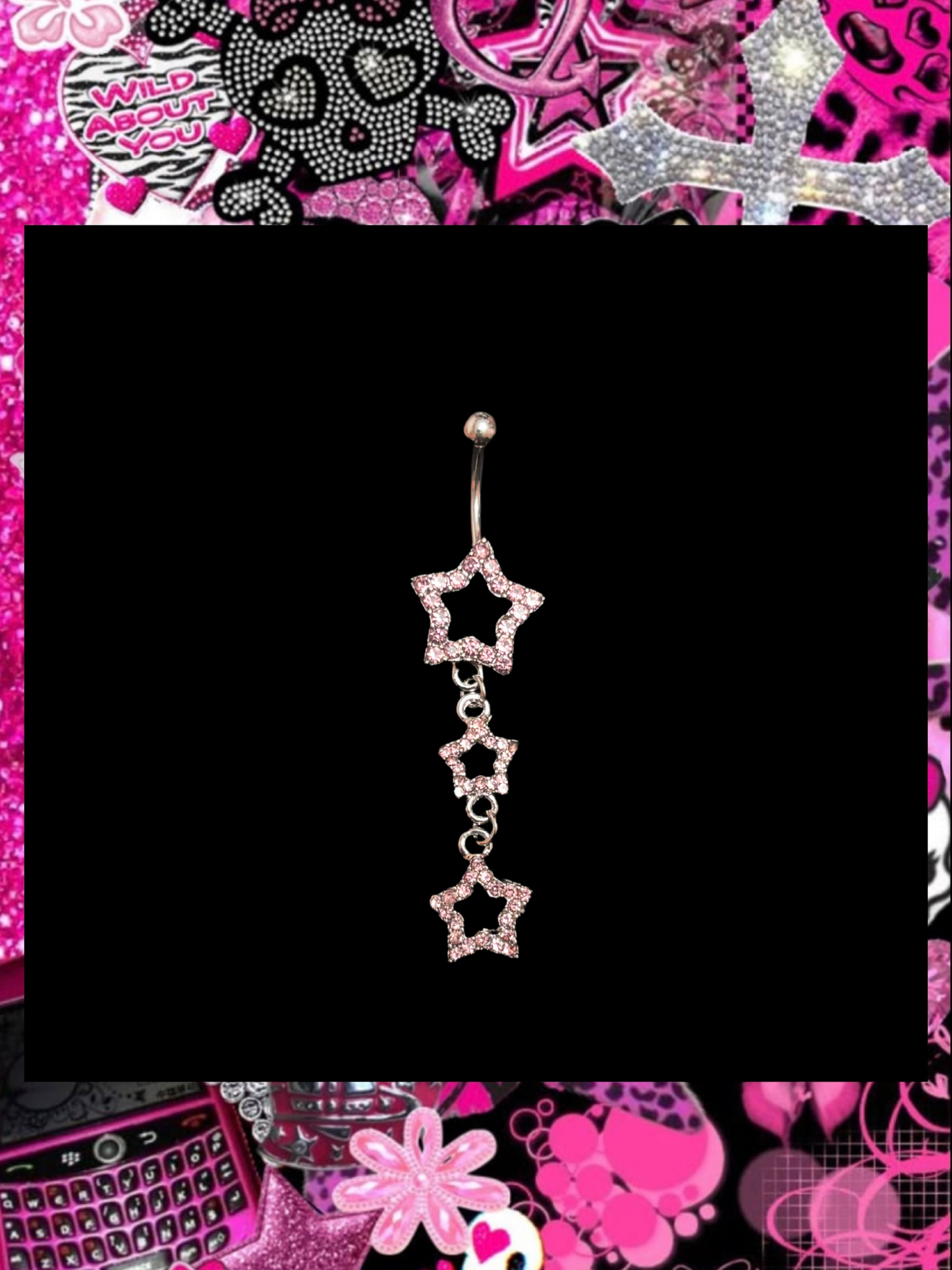 STAR GIRL BELLY RING